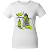 Футболка женская «Любительница», белая с логотипом
