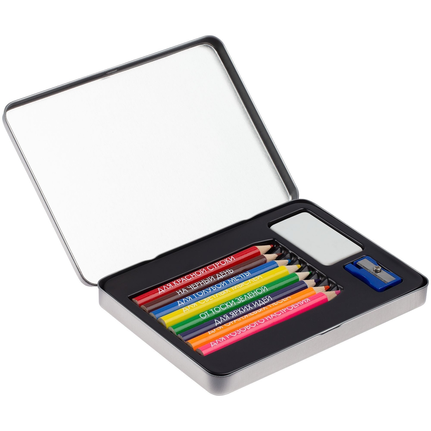 Набор цветных карандашей Tiny с логотипом