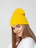 Шапка Tube Top, желтая с логотипом