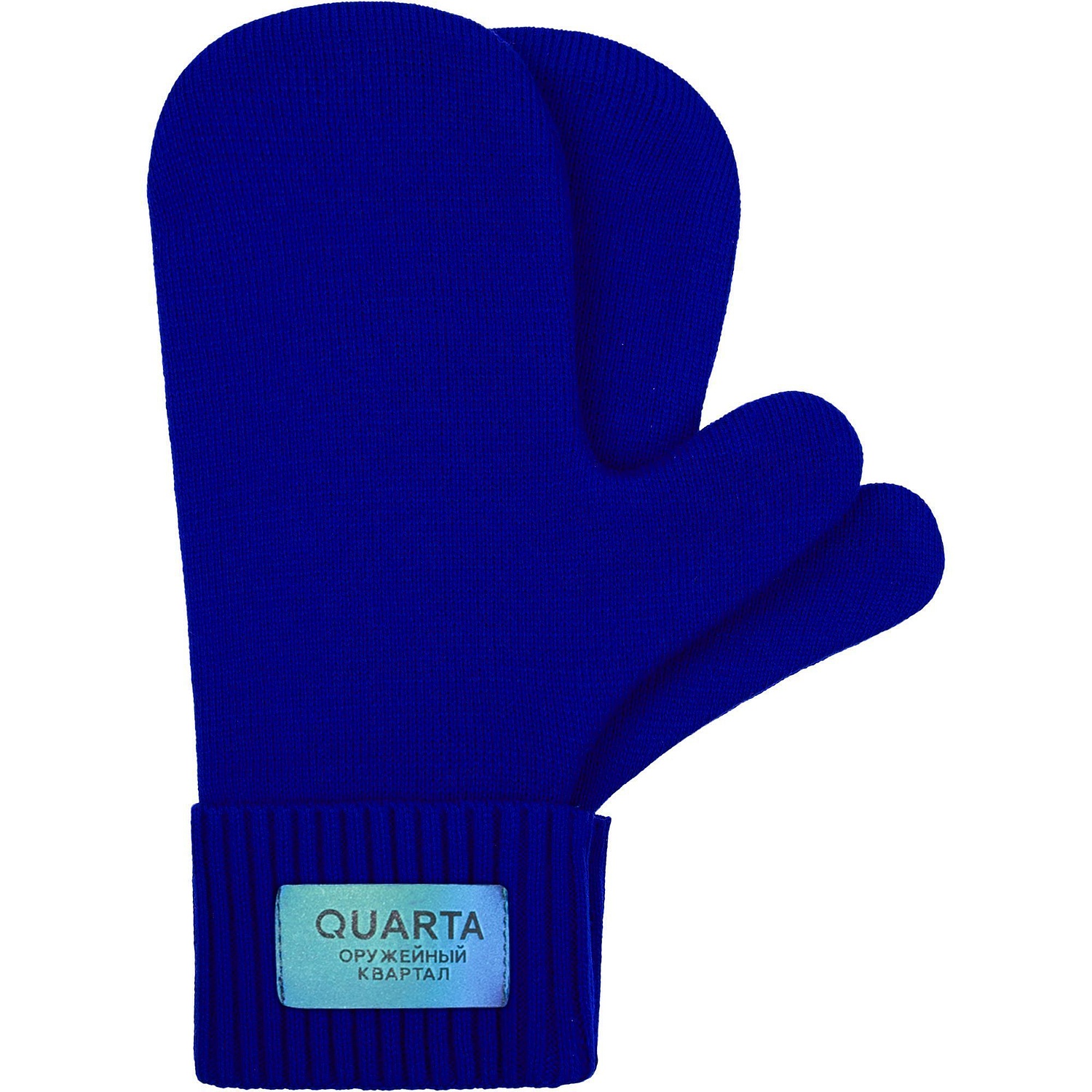 Лейбл светоотражающий Tao, S, синий с логотипом