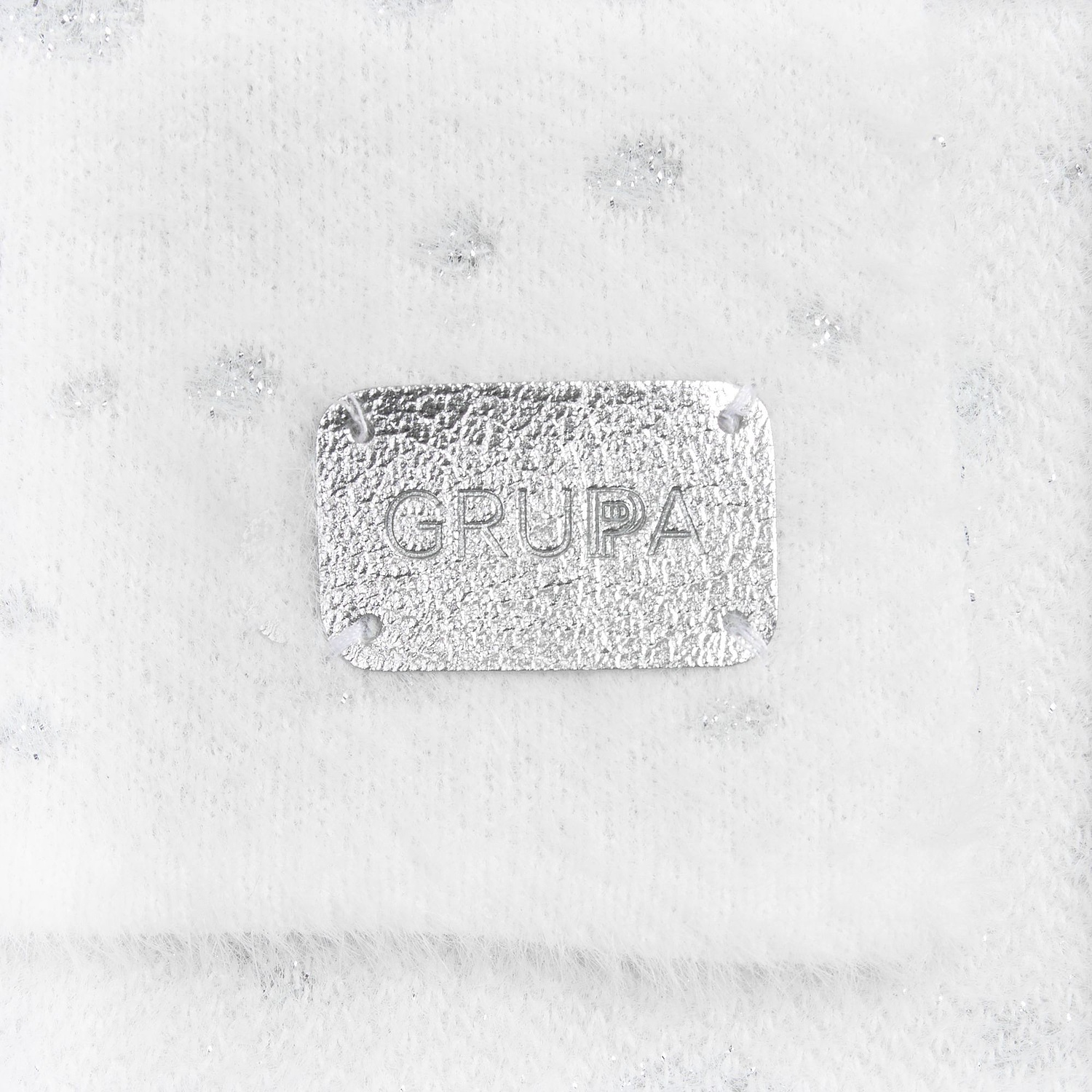 Лейбл Corolla Metal, S, серебряный с логотипом