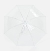 Прозрачный зонт-трость Clear с логотипом
