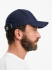 Бейсболка Denimate, темно-синяя с логотипом