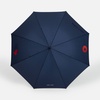 Зонт-трость Rainzee, темно-синий с логотипом
