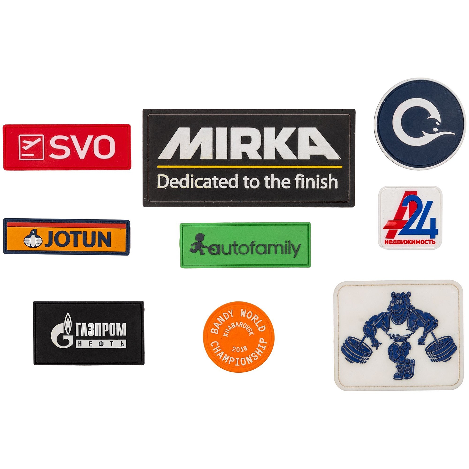 Лейбл из ПВХ на заказ Iota, M