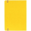 Ежедневник New Factor Metal, желтый с логотипом