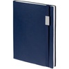 Ежедневник Vivian Metal, недатированный, темно-синий с логотипом