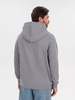 Худи оверсайз унисекс Outshine, серое с логотипом