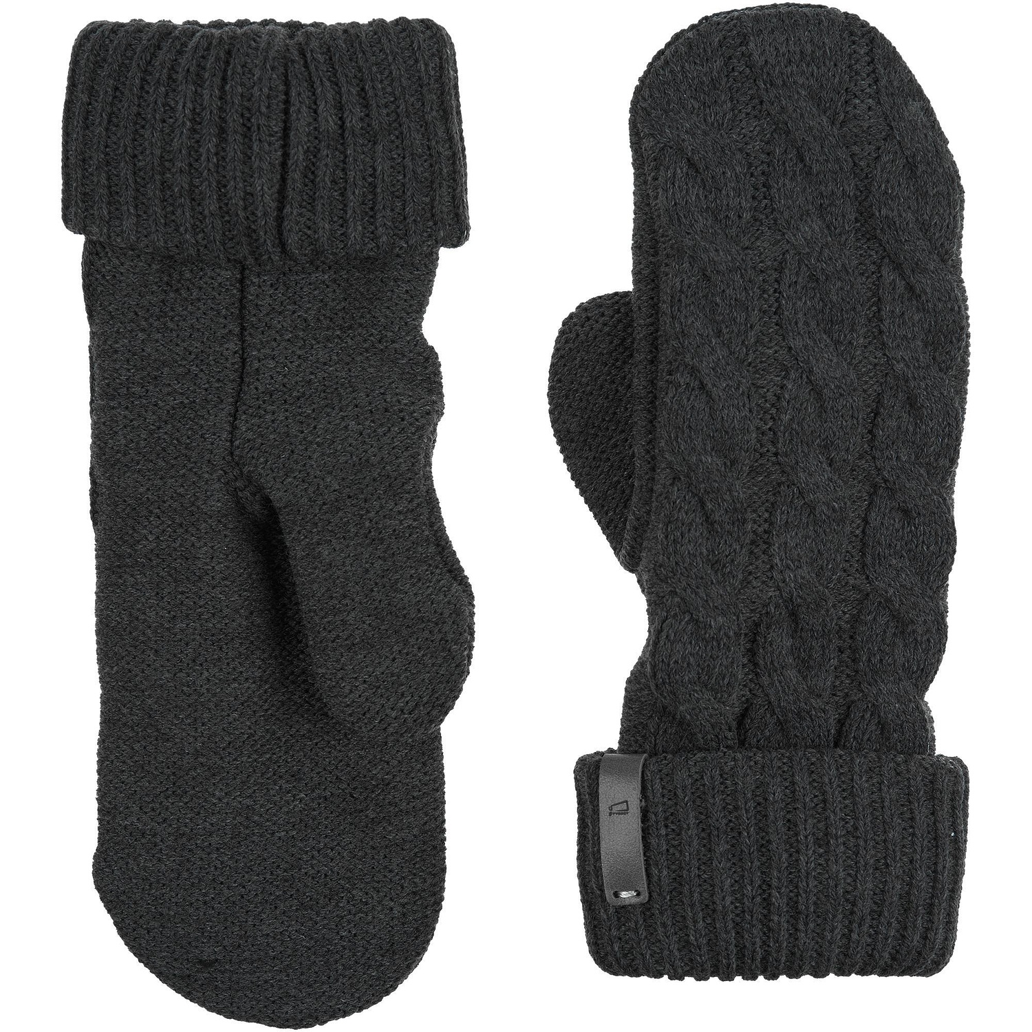 Лейбл кожаный Beta, XS, серый с логотипом