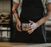 Термос для еды Jerrycan 470, вакуумный, стальной зеркальный с логотипом