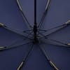 Зонт-трость Rainzee, темно-синий с логотипом