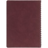 Ежедневник Spring Urban на заказ, недатированный, бордовый с логотипом