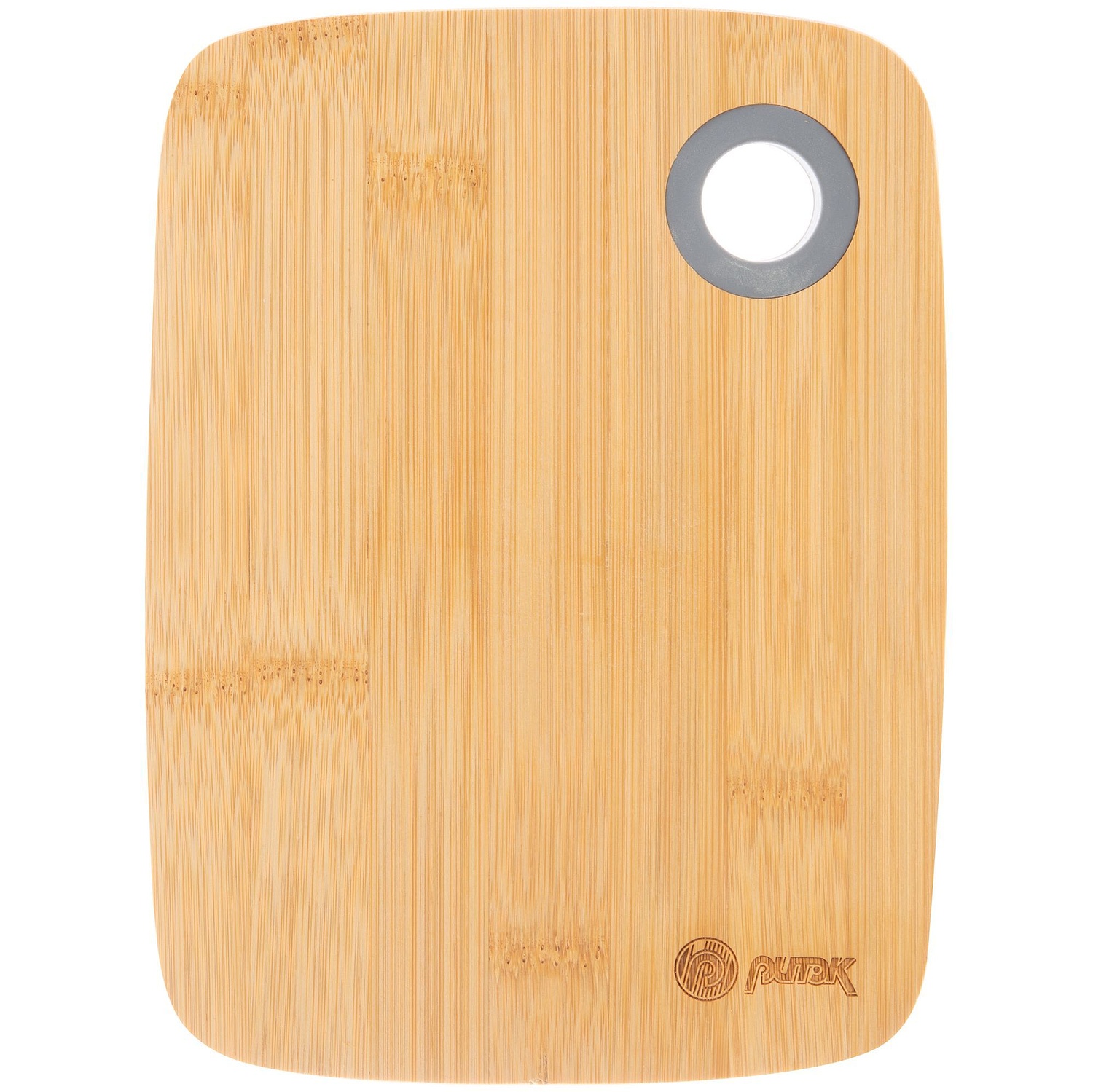 Доска разделочная Denver, с серым кольцом с логотипом