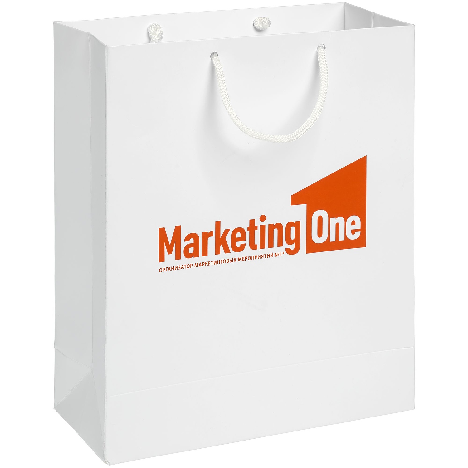 Пакет бумажный Ample Plus L, белый