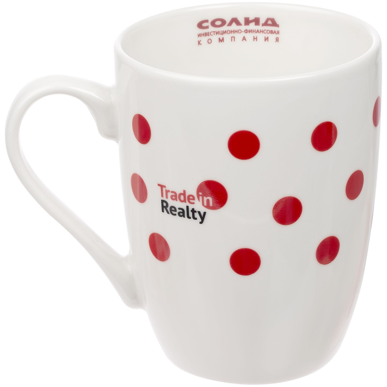 Кружка Pick Up, ver.2, белая с логотипом