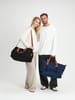 Сумка дорожная Incluso, черная с логотипом