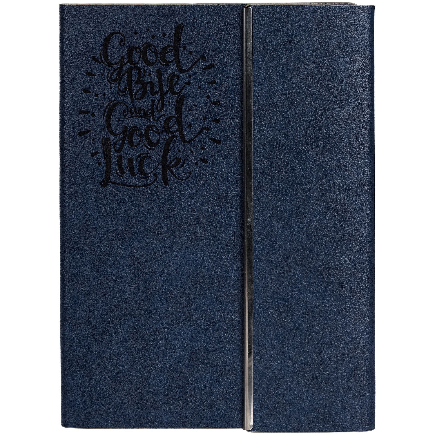 Ежедневник Petrus Flap, недатированный, синий с логотипом