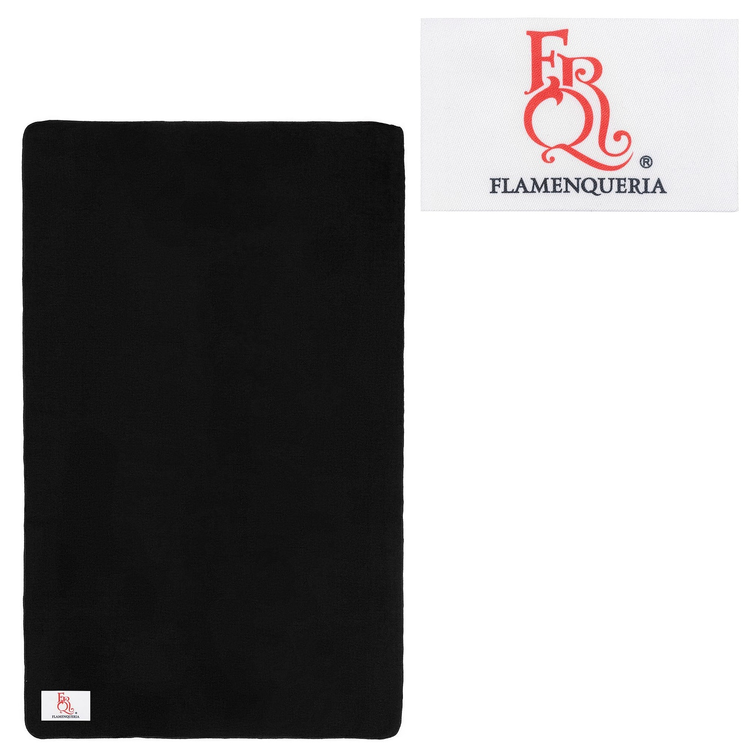 Флисовый плед Warm&Peace, черный