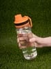 Бутылка Dayspring, оранжевая с логотипом