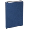 Ежедневник Frame Metal, недатированный, синий с логотипом