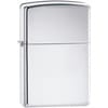 Зажигалка Zippo Classic High Polish, серебристая с логотипом