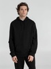 Толстовка с капюшоном унисекс Hoodie, черная с логотипом