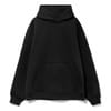 Худи Kulonga Oversize, черное с логотипом