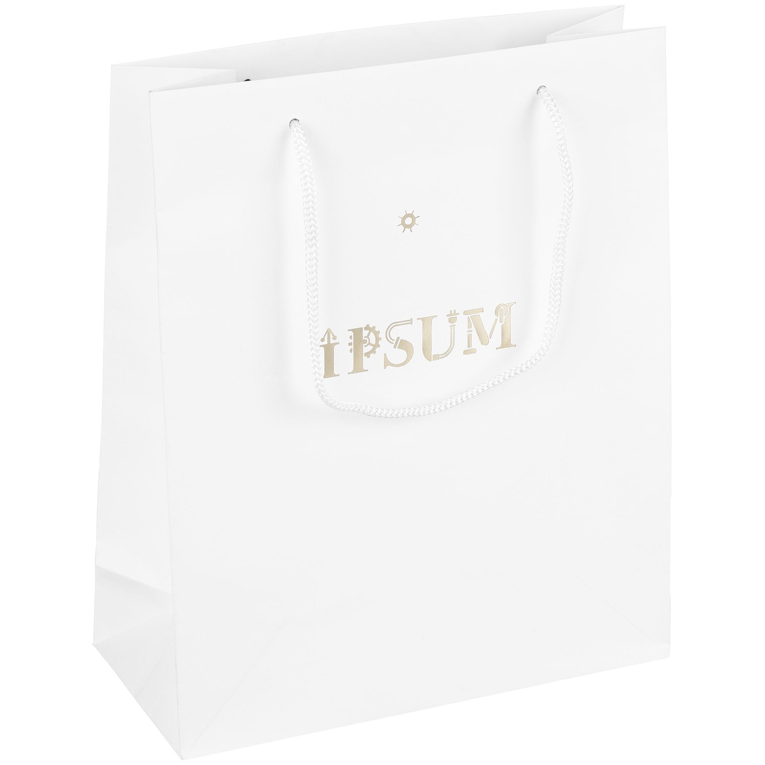 Пакет бумажный Vid M, белый