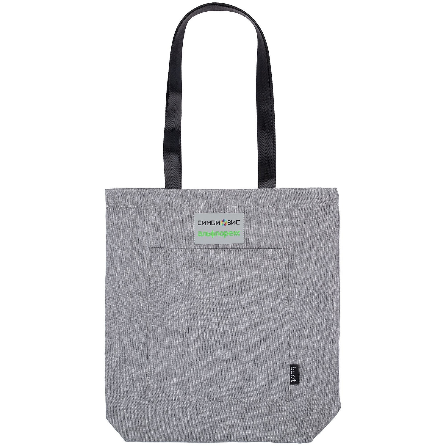 Лейбл Listra Soft Touch, XL, серый с логотипом