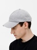 Бейсболка Shade Up, серый меланж с логотипом