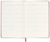 Еженедельник Moleskine Classic Large, датированный, красный