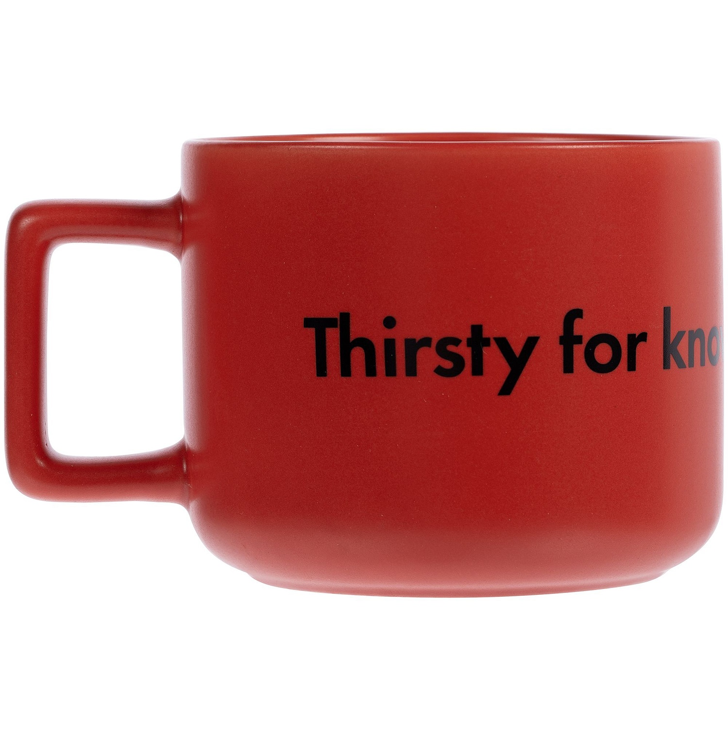 Чашка Jumbo, ver.2, матовая, красная