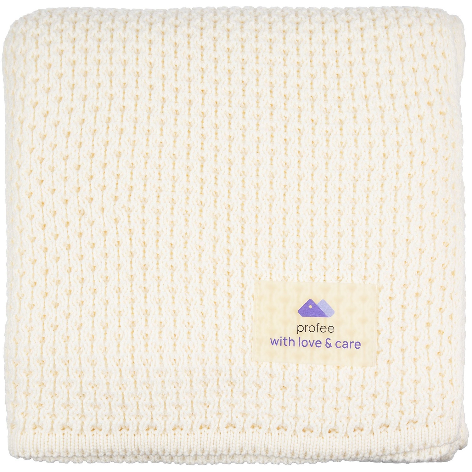 Плед Serenita, молочно-белый