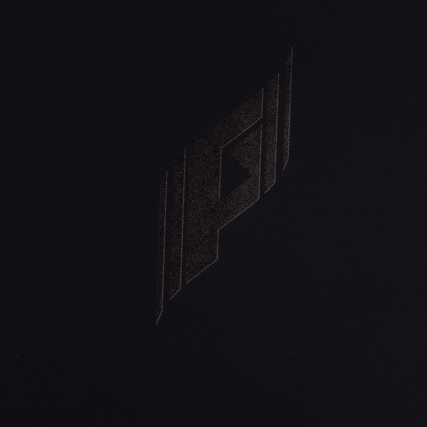 Ежедневник Flat Mini, недатированный, иссиня-черный с логотипом