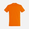 Футболка унисекс Titan, оранжевая, размер S
