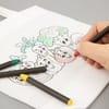 Сумка для раскрашивания Create, белая с логотипом