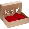 Коробка Teplo, большая, крафт с логотипом