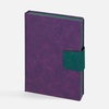 Ежедневник Grande Strap на заказ, датированный, фиолетовый с логотипом