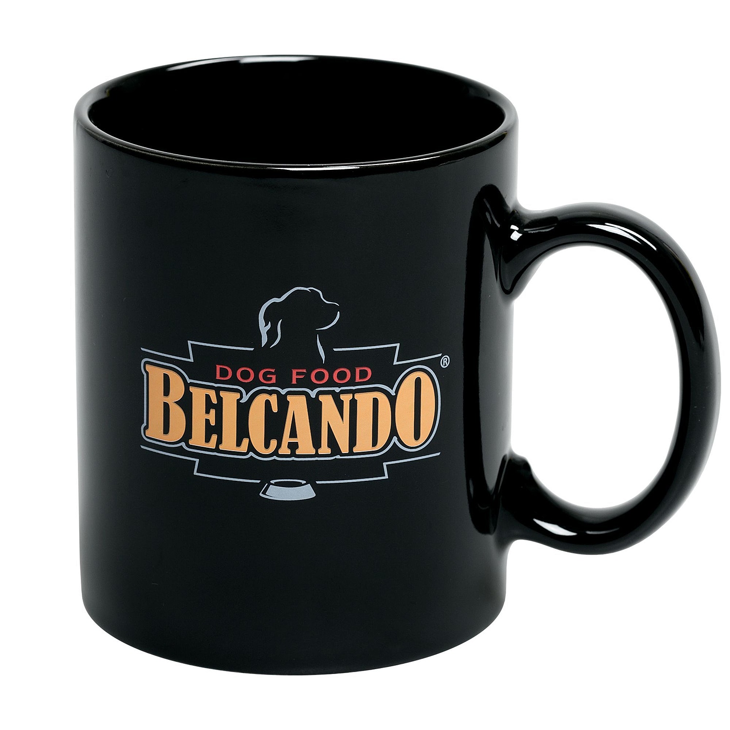 Кружка Promo, черная с логотипом