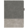 Ежедневник Horizon, недатированный, серый с логотипом