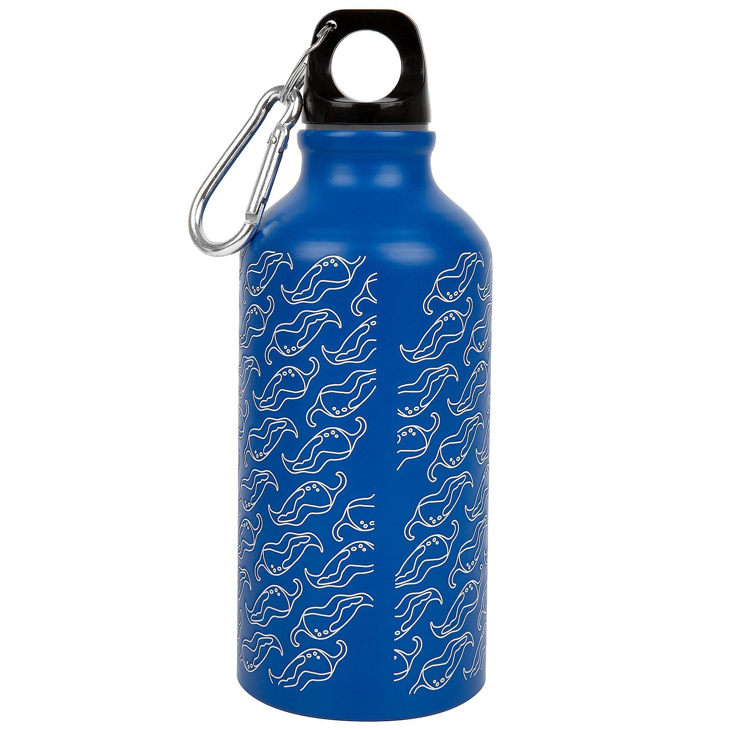 Бутылка для воды Funrun 400, синяя с логотипом