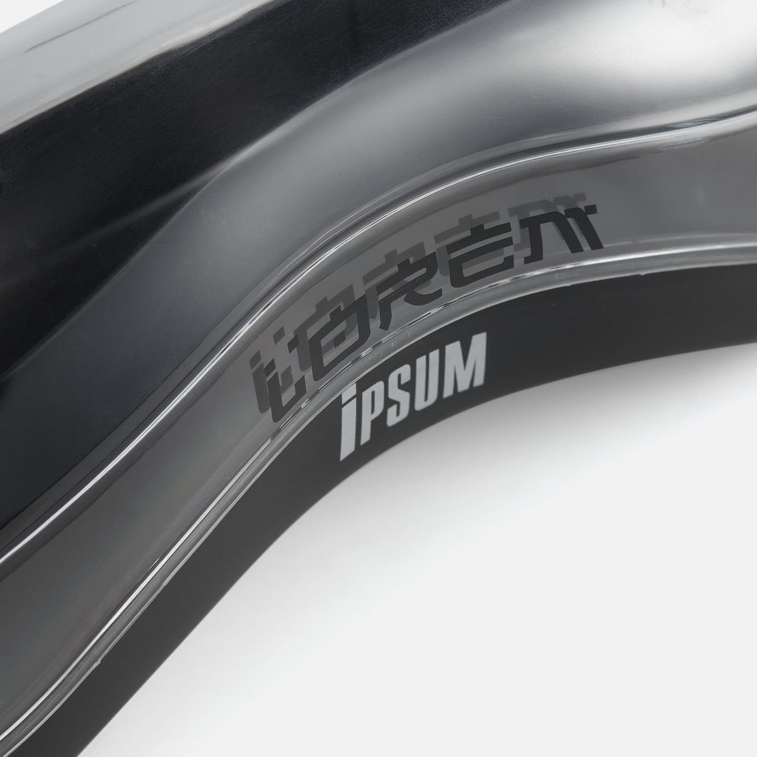 Очки для плавания зеркальные Underwater, черные