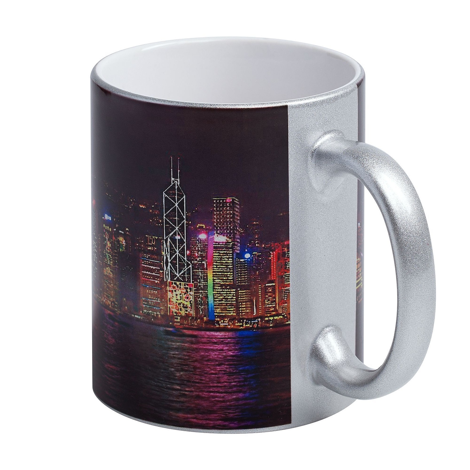 Кружка Ore для сублимационной печати, серебристая