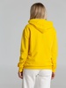 Толстовка на молнии с капюшоном Unit Siverga, желтая с логотипом