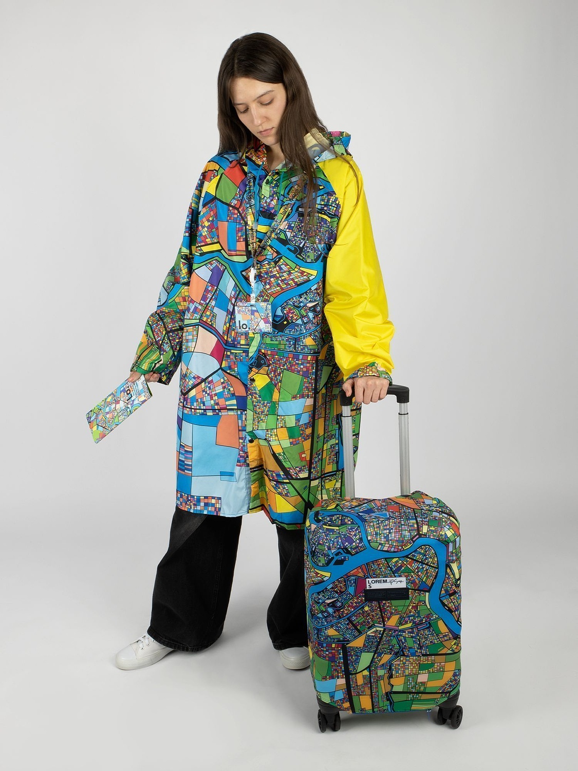 Чехол на чемодан Kansi на заказ, бифлекс 280 с логотипом