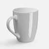 Кружка Good Morning, серая с логотипом