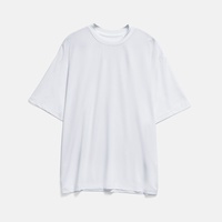 Футболка из бифлекса Morfiss, белая с логотипом