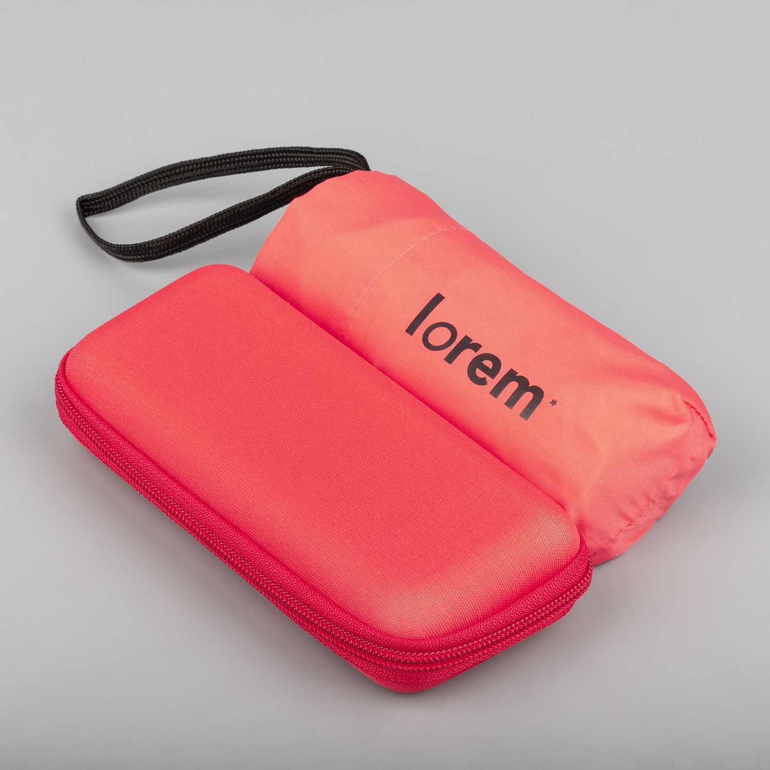 Зонт складной Five, светло-красный