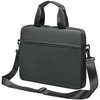 Сумка для ноутбука L214, темно-серая с логотипом