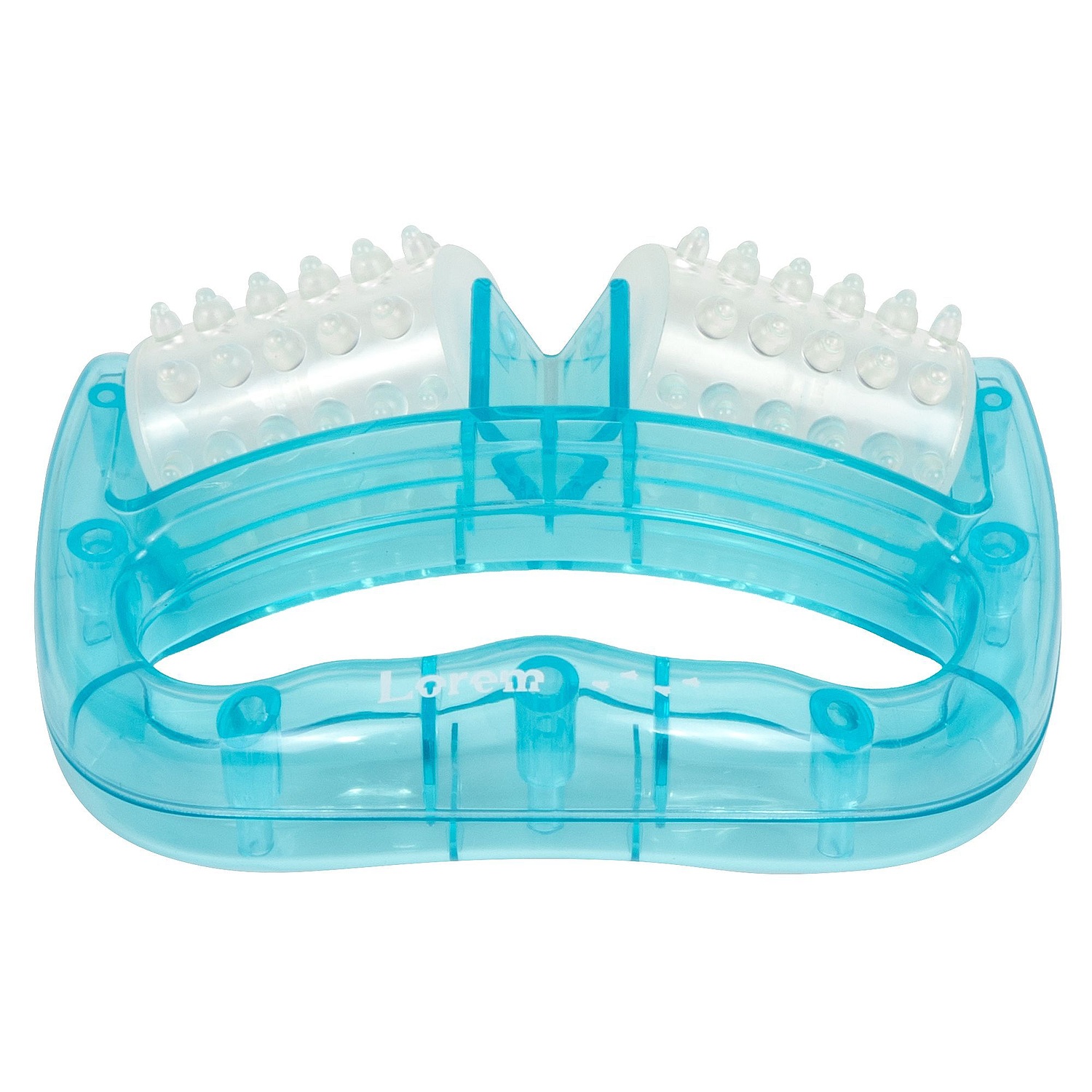 Роликовый ручной массажер Bodyrolla, синий